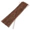 240 Count Brown 18 Gauge Floral Wire Stems for Artificial Flower Arrangements, Wreath Making, Wedding Decorations (16 Inches)